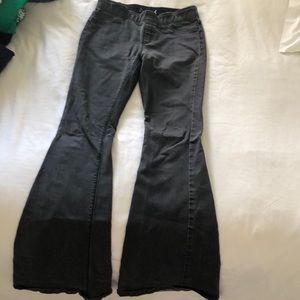 Pull on flare jeans